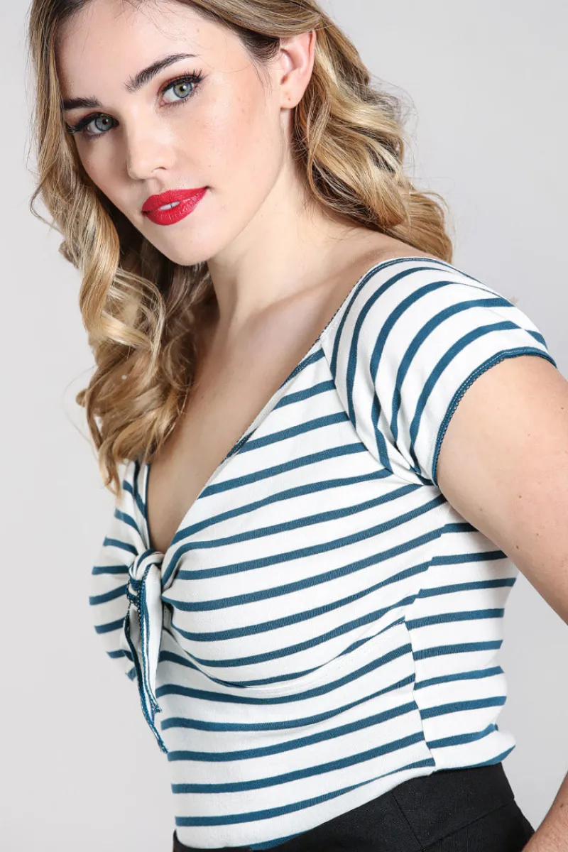 Hell Bunny Dolly Top - New - Sale New