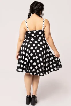 Hell Bunny Dolores Dress Black New