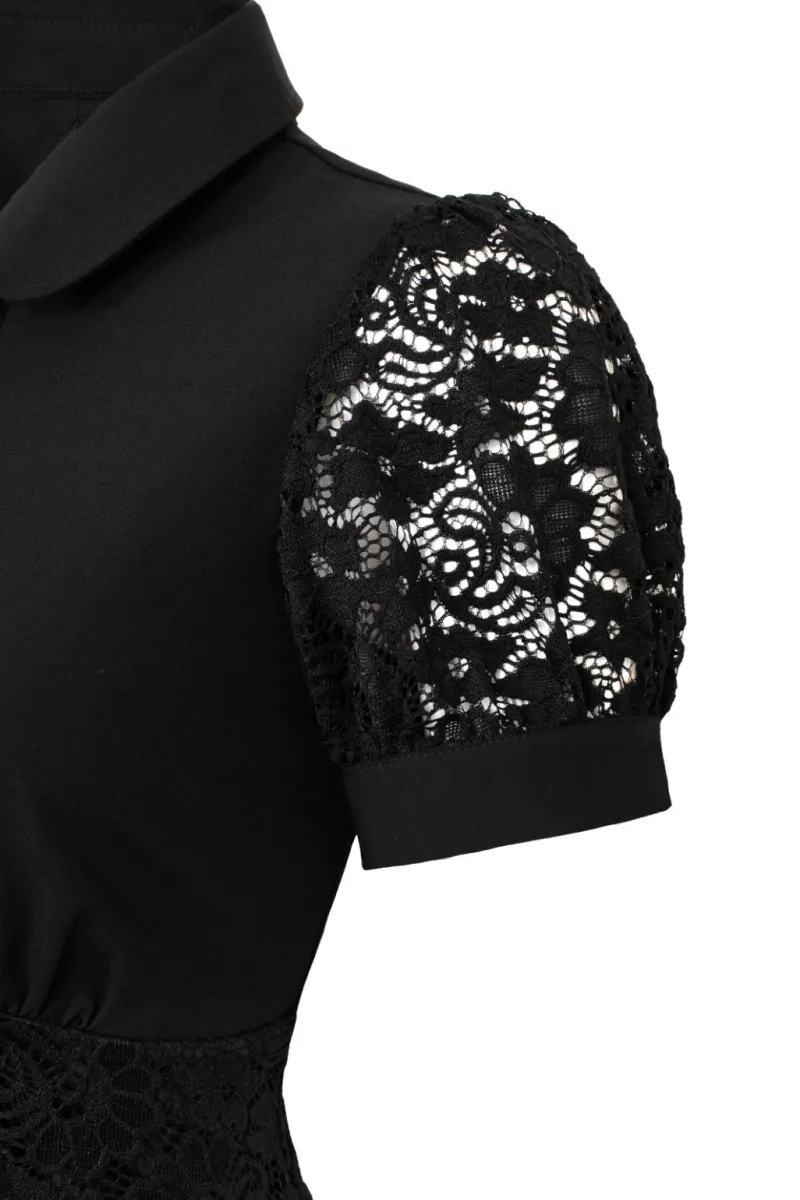 Hell Bunny Dominica Mini Dress Black Online