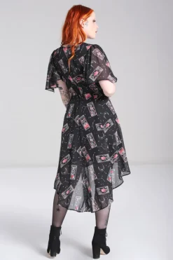 Hell Bunny Duality Dress Black Clearance