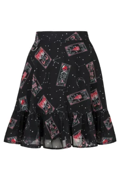 Hell Bunny Duality Skirt Black Discount