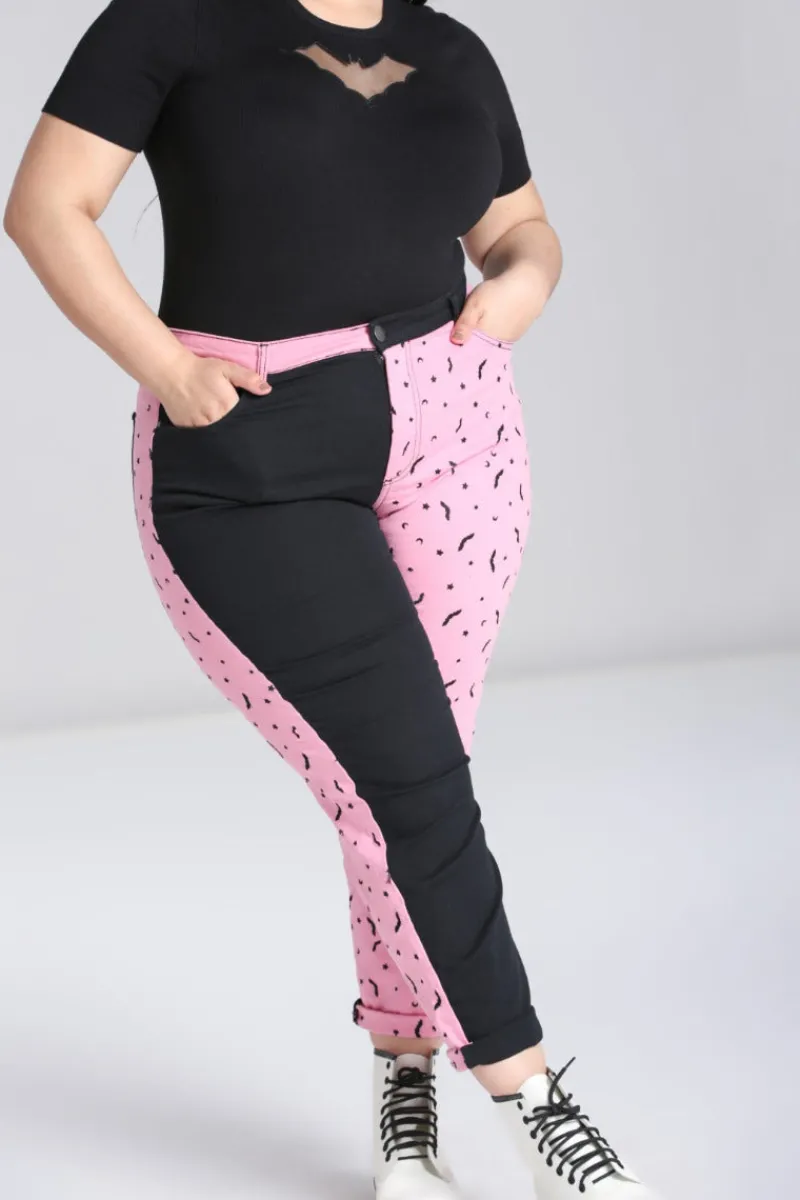 Hell Bunny Duo Bat Jeans Outlet
