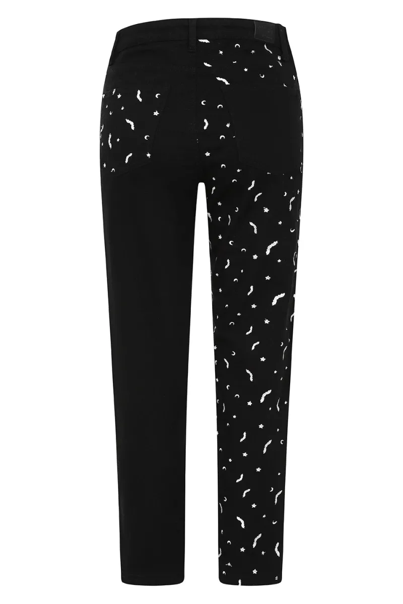 Hell Bunny Duo Bat Jeans Outlet