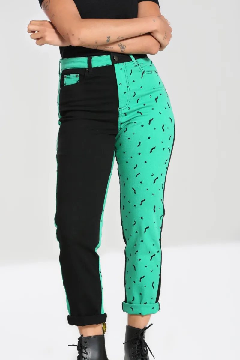 Hell Bunny Duo Bat Jeans Outlet