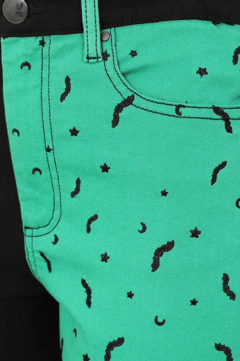 Hell Bunny Duo Bat Jeans Outlet