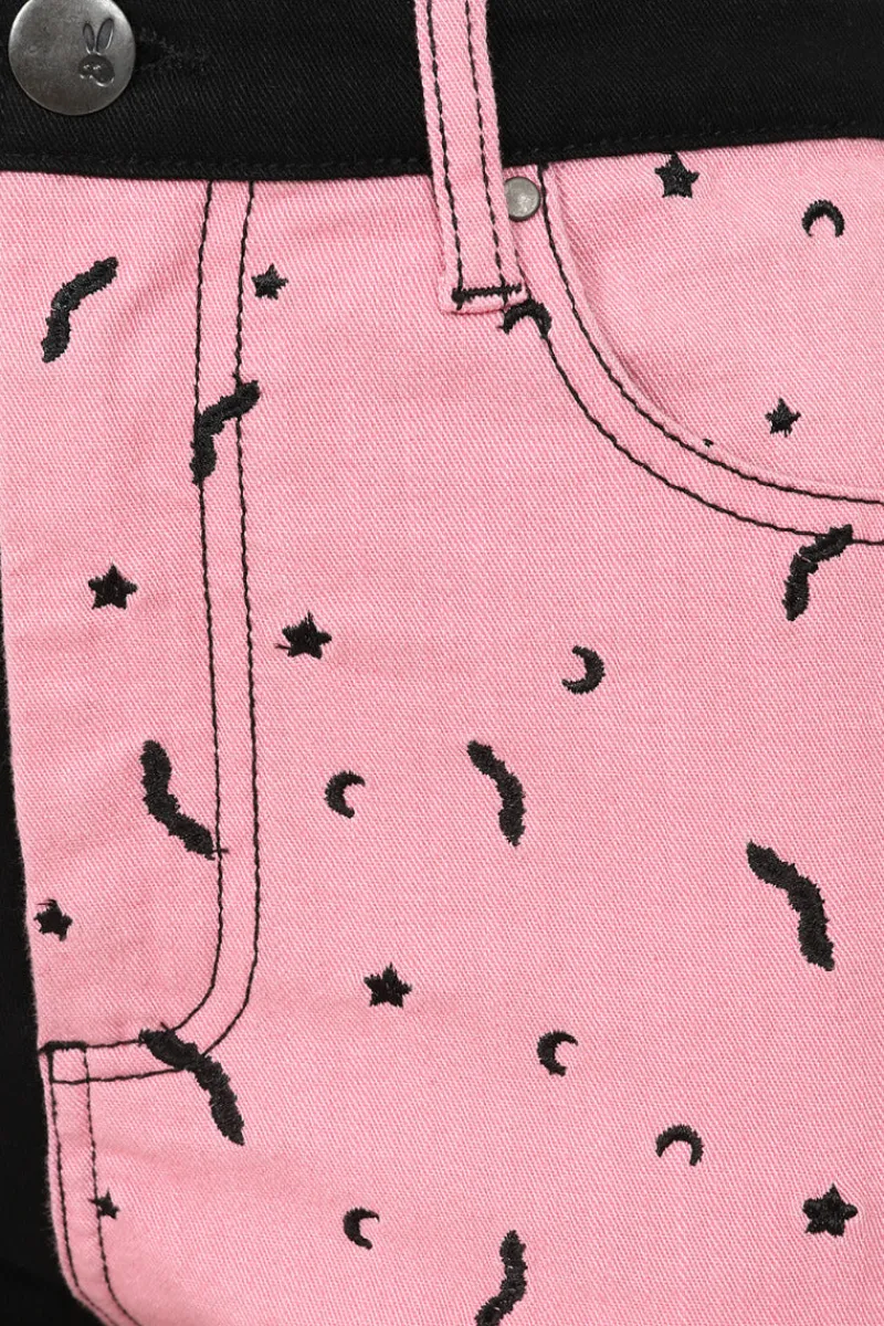 Hell Bunny Duo Bat Jeans Outlet