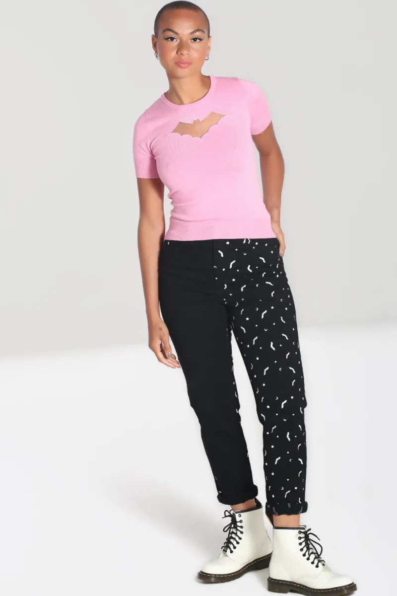 Hell Bunny Duo Bat Jeans Outlet