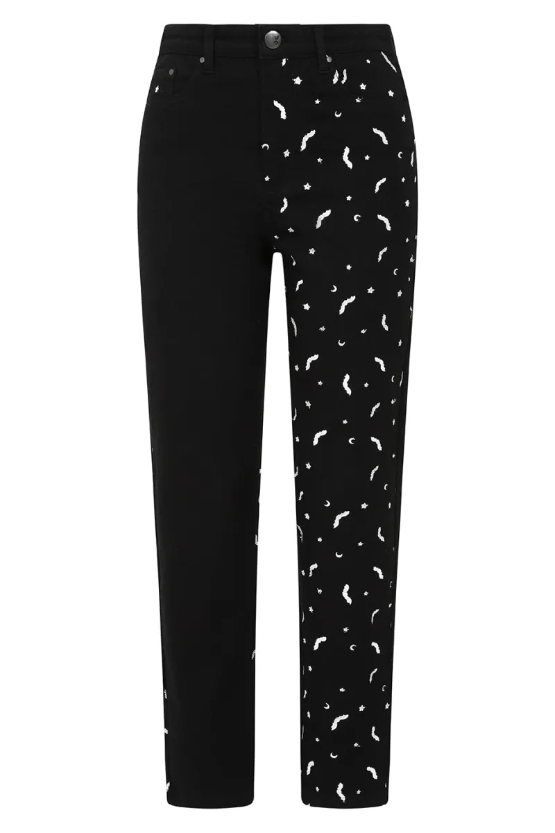 Hell Bunny Duo Bat Jeans Outlet