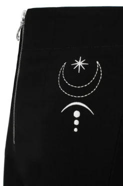 Hell Bunny Eclipse Trousers Black Sale