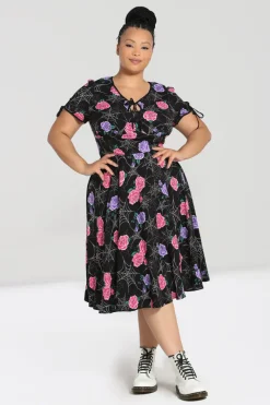 Hell Bunny Eloise Mid Dress Black Online