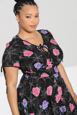 Hell Bunny Eloise Mid Dress Black Online