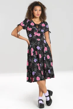 Hell Bunny Eloise Mid Dress Black Online