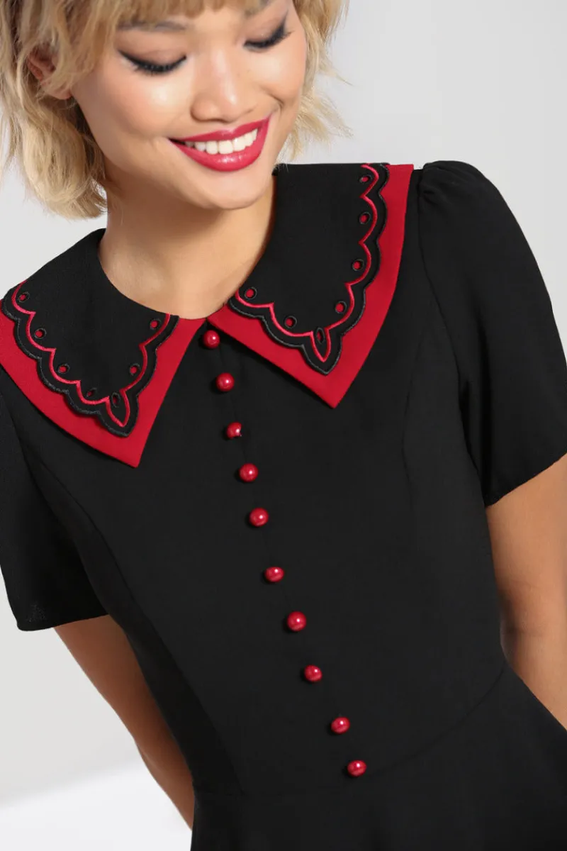 Hell Bunny Emma Mini Dress Black Best