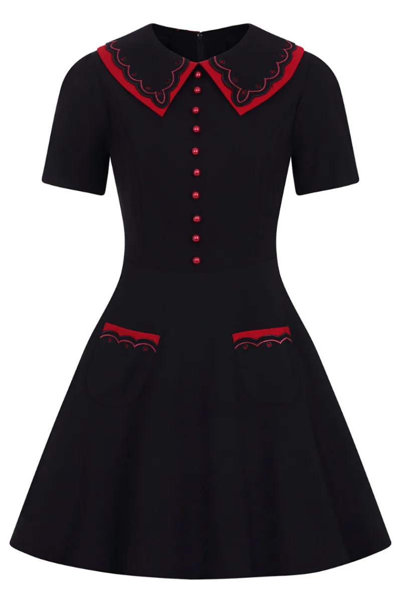 Hell Bunny Emma Mini Dress Black Best