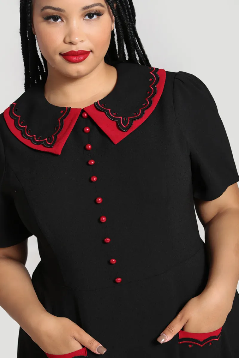 Hell Bunny Emma Mini Dress Black Best