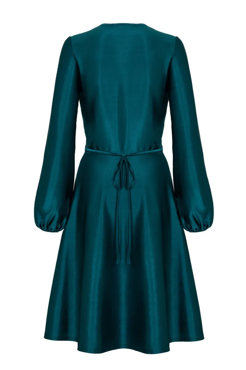 Hell Bunny Emmeline Dress Teal Outlet
