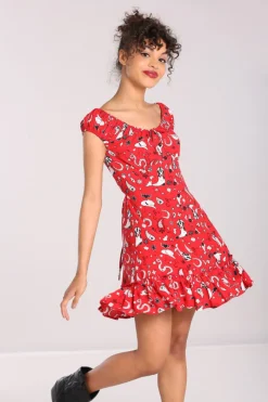 Hell Bunny Emmylou Mini Dress Red Best