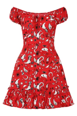 Hell Bunny Emmylou Mini Dress Red Best