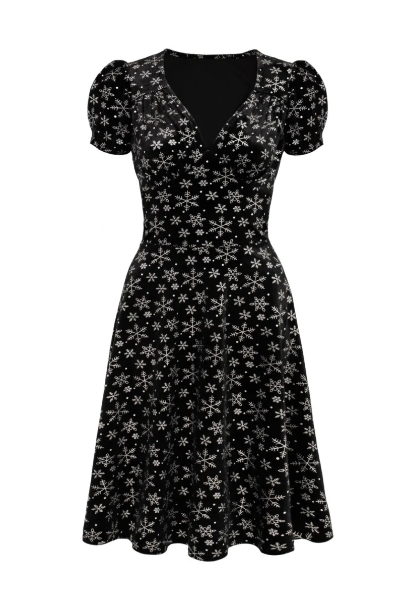 Hell Bunny Eve Dress Black