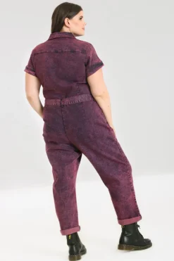 Hell Bunny Finn Boilersuit Hot