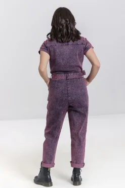 Hell Bunny Finn Boilersuit Hot