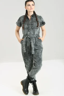 Hell Bunny Finn Boilersuit Hot