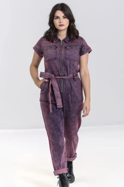 Hell Bunny Finn Boilersuit Hot