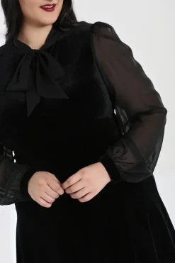 Hell Bunny Gabriella Mini Dress Black Outlet