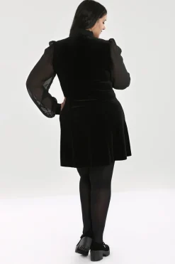 Hell Bunny Gabriella Mini Dress Black Outlet