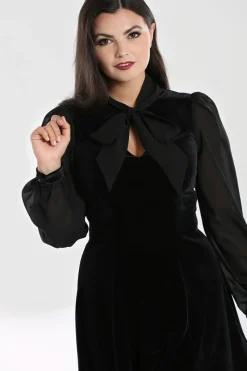 Hell Bunny Gabriella Mini Dress Black Outlet