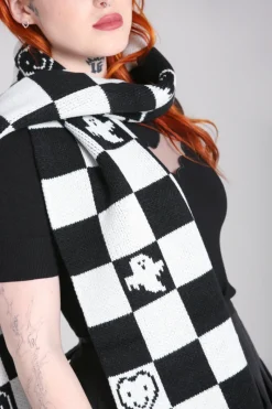 Hell Bunny Ghost Scarf Clearance