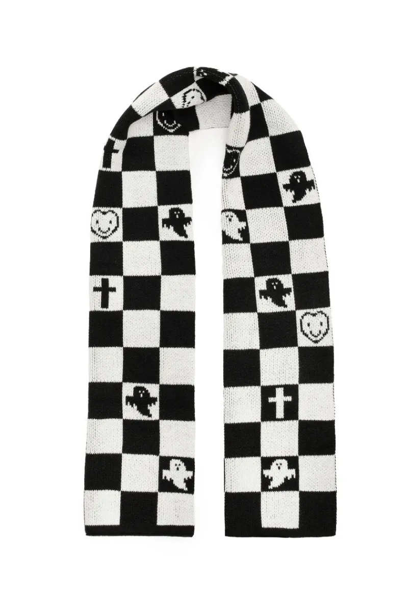 Hell Bunny Ghost Scarf Clearance