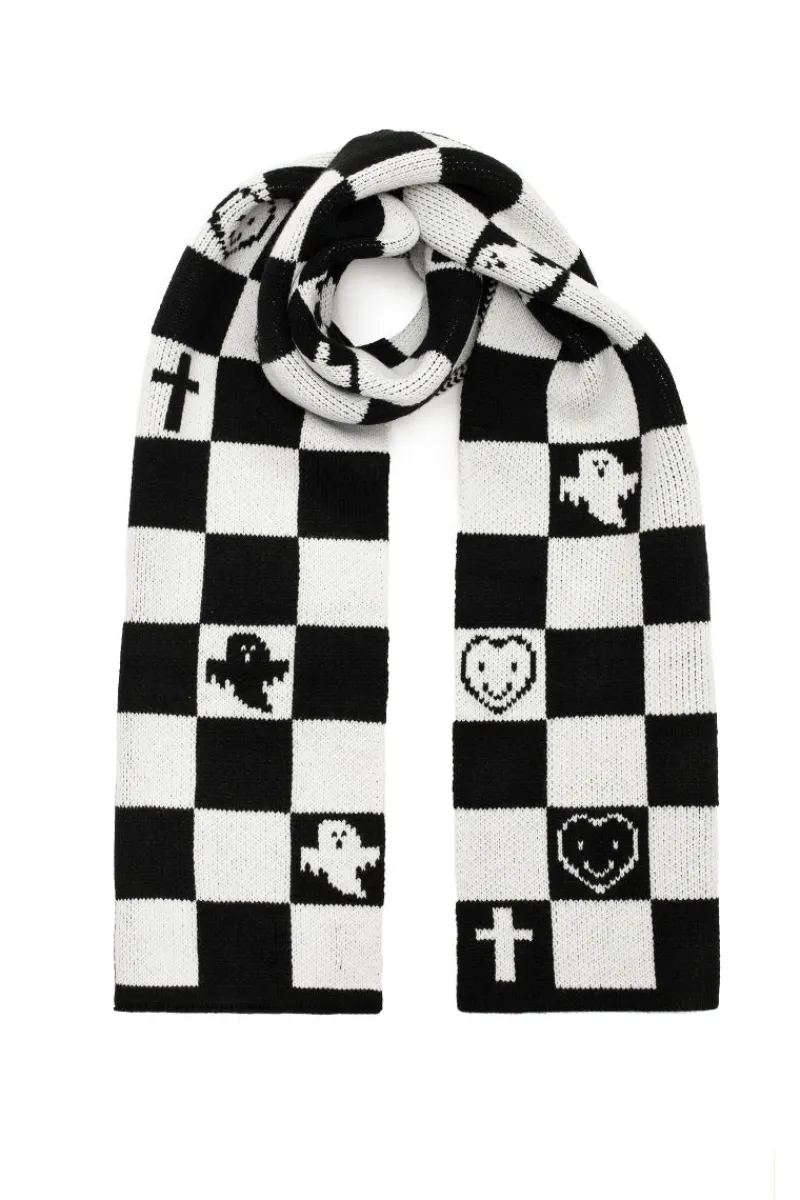 Hell Bunny Ghost Scarf Clearance