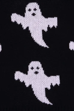 Hell Bunny Ghost Vest Top Black Best