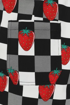 Hell Bunny Ginberry Pinafore dress Black Outlet