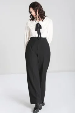 Hell Bunny Ginger Swing Trousers Online