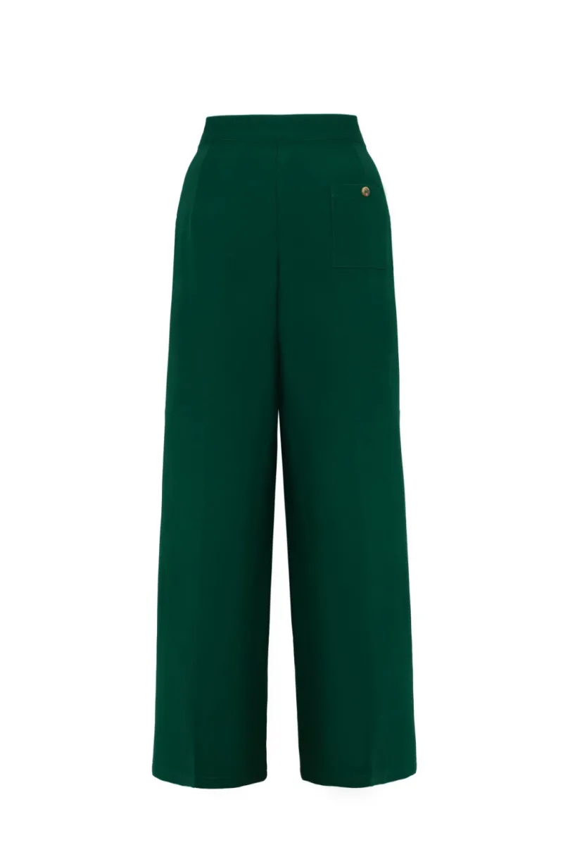 Hell Bunny Ginger Swing Trousers Discount