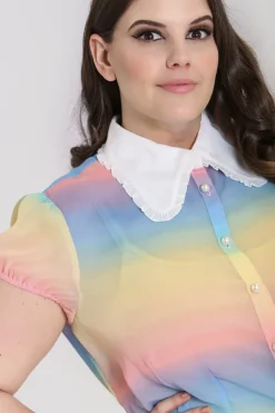 Hell Bunny Halo Blouse MultiColour