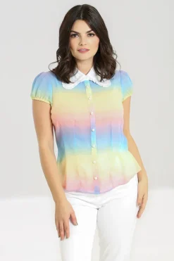 Hell Bunny Halo Blouse MultiColour