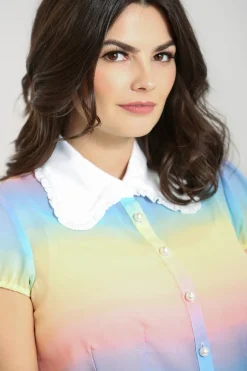 Hell Bunny Halo Blouse MultiColour