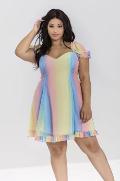 Hell Bunny Halo Mini Dress MultiColour New