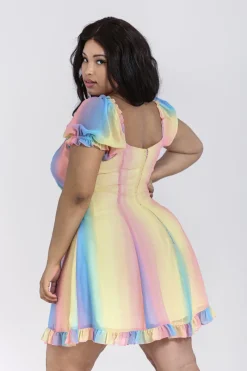 Hell Bunny Halo Mini Dress MultiColour New