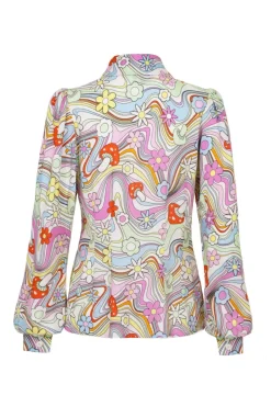 Hell Bunny Happy Daze Blouse Multi Online