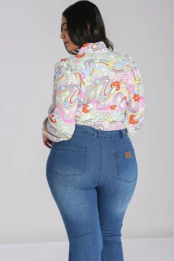 Hell Bunny Happy Daze Blouse Multi Online