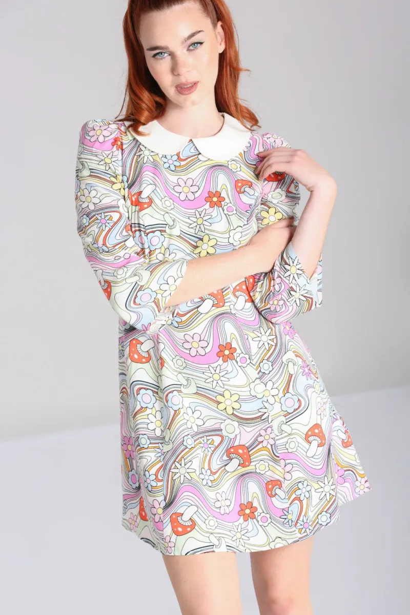 Hell Bunny Happy Daze Dress Multi Online