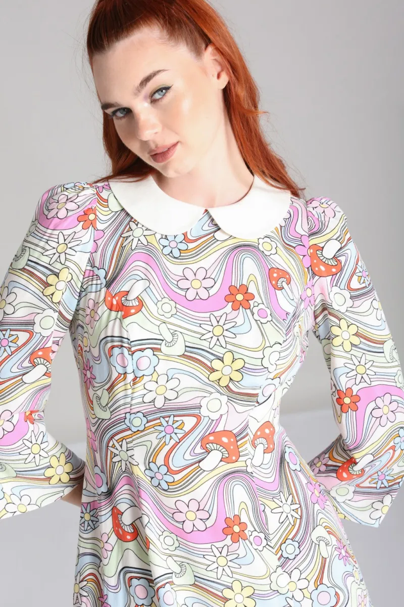 Hell Bunny Happy Daze Dress Multi Online