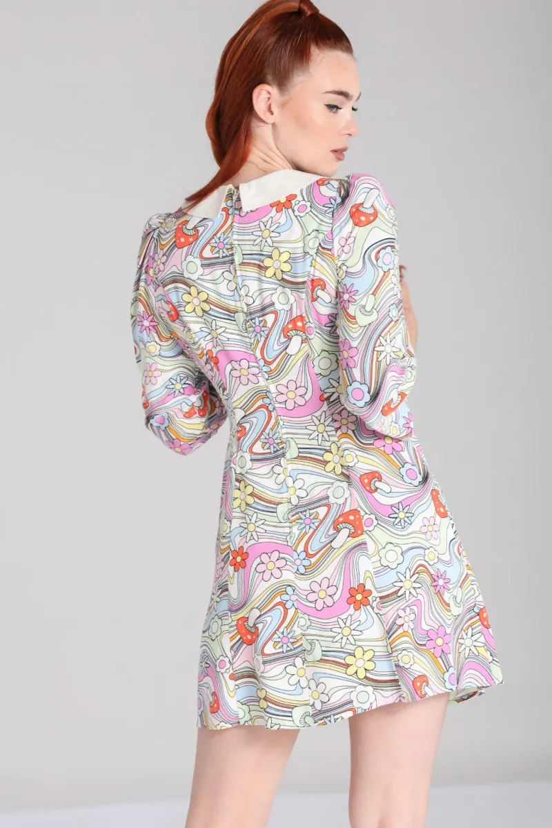 Hell Bunny Happy Daze Dress Multi Online