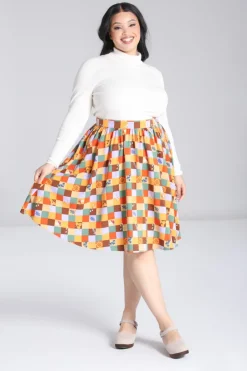 Hell Bunny Hawthorn Skirt MultiColour Online