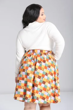 Hell Bunny Hawthorn Skirt MultiColour Online