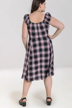 Hell Bunny Hayley Dress Pink Outlet